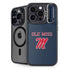 University of Mississippi Ole Miss Blue iPhone 13 Pro Max Kickstand Case